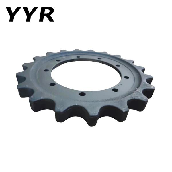 Custom Excavator Spare Parts Chain And Sprocket For  Machinery