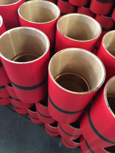 API 5CT female threading tubing and casing pipe coupling of octg