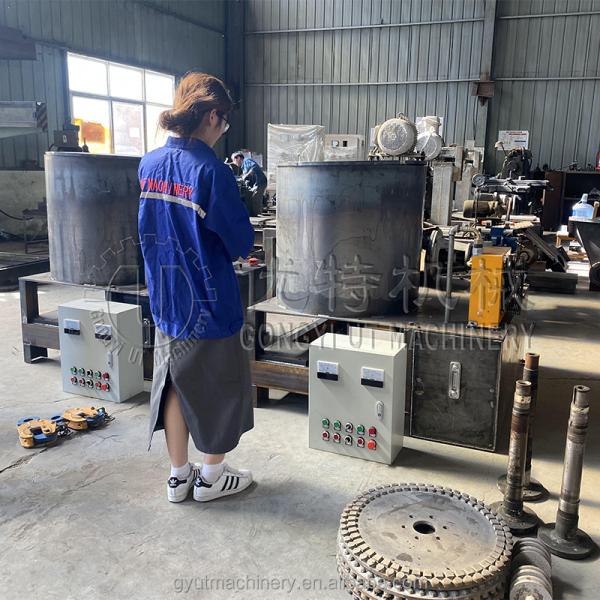 250-300 кг/ч Мощность Гидравлические топливные палочки Брикетные машины для брикетов