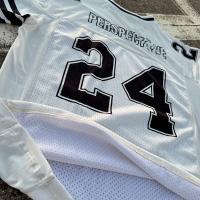 Fabricants de vêtements personnalisés Dtg Tissu imprimé à mailles secs rapidement coupé T-shirt surdimensionné Football Baseball T-shirt pour hommes