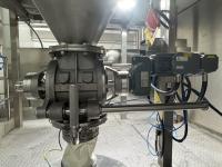 Control de flujo de válvula rotativa de descarga de cambio rápido en el proceso de transporte de gas