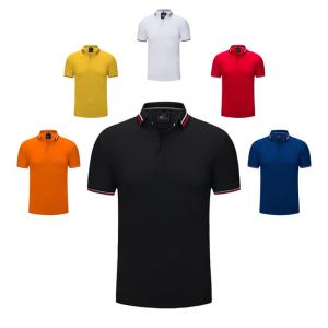 T-shirt ocasional de Polo Shirt Sublimation dos homens do escritório do negócio