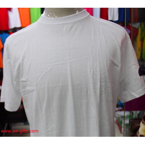 Fashion T Shirts Short Sleeve Round Neck Black White Male t-shirt Top Cotton In Stock