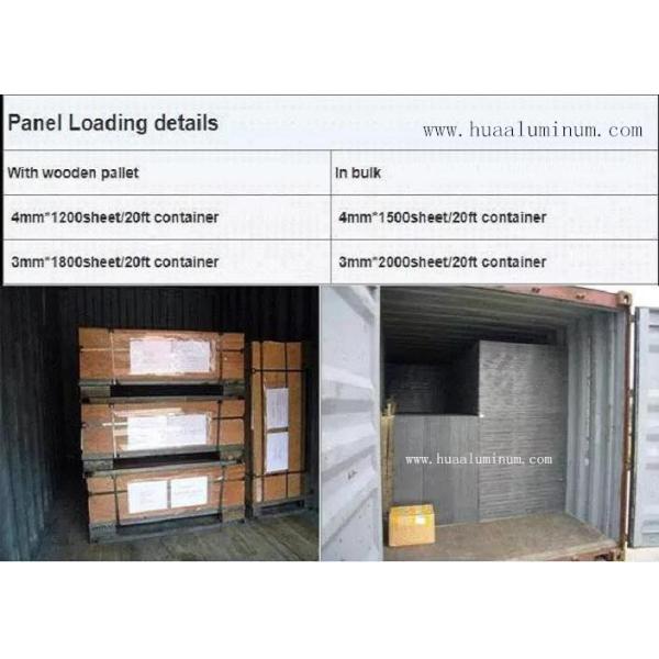 10ft Aluminium Composite Roof Panel Anti Rust 8mm Aluminum Sheet