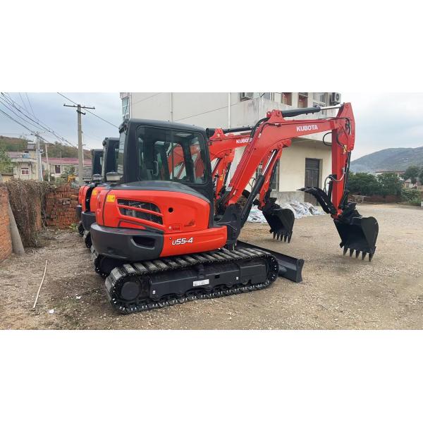 Second Hand Machinery Hydraulic Compact Kubota 5 Ton U55-4 Mini Excavator