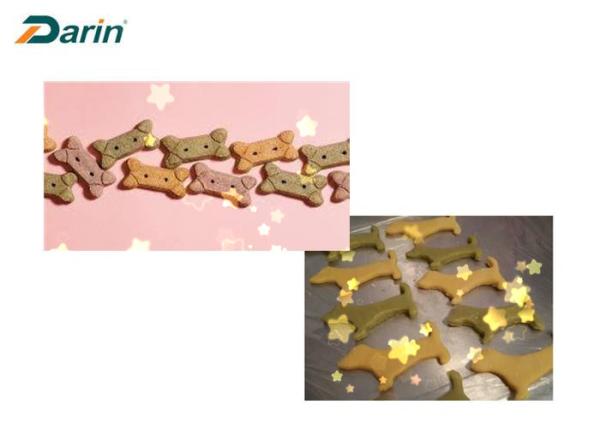 DR -280 Stainless Steel Colored Dog Biscuit Making Machine With Stable Performance