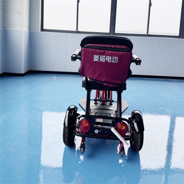 Triciclo Eléctrico Plegable de 10 Pulgadas para Ocio: Portabilidad y Practicidad