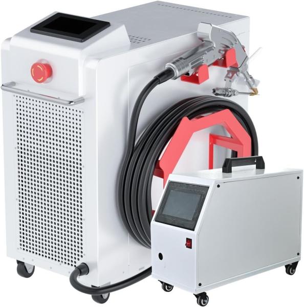 THK Air Cooled Mini Fiber Laser Welders 4 in 1 Portable Welding Machine Prices for Food Beverage Shops