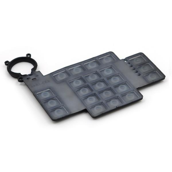 Laser Etched Custom Silicone Keypad Water Resistant For Remote Controller