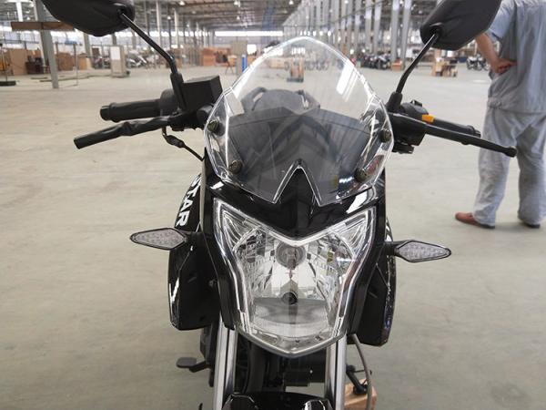 Electric Kick Start Small Sport Touring Motorcycles 1350mm Wheel Base