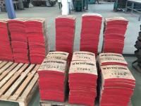 Le haut frein matériel tissé par Performan de bloc de frein capitonne la protection de frein tissée par doublures de frottement