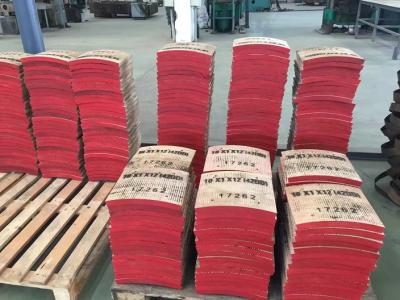 High Performan Woven Brake Block Material Brake Pads Friction Linings Woven Brake Pad