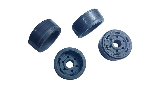 High temperature resist and no oil leak Shock Absorber Piston with 6 square grooves