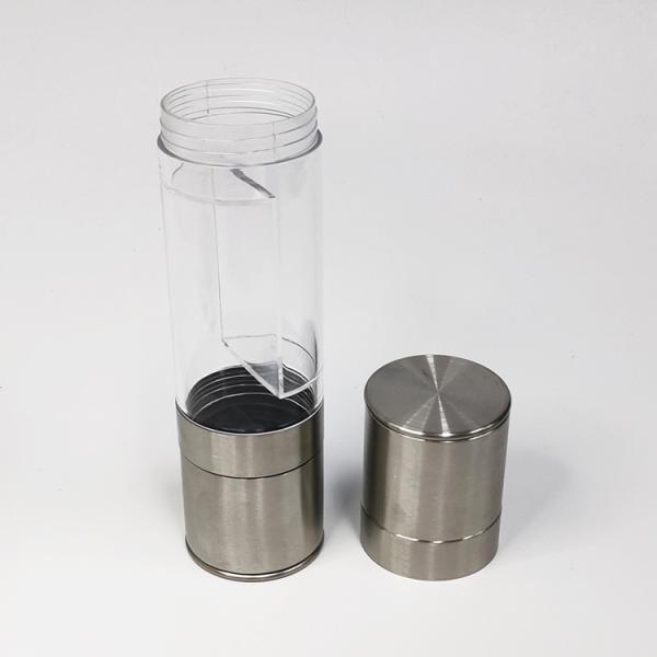 2 In 1 220mm 80ml Stainless Steel Salt Pepper Spice Grinder