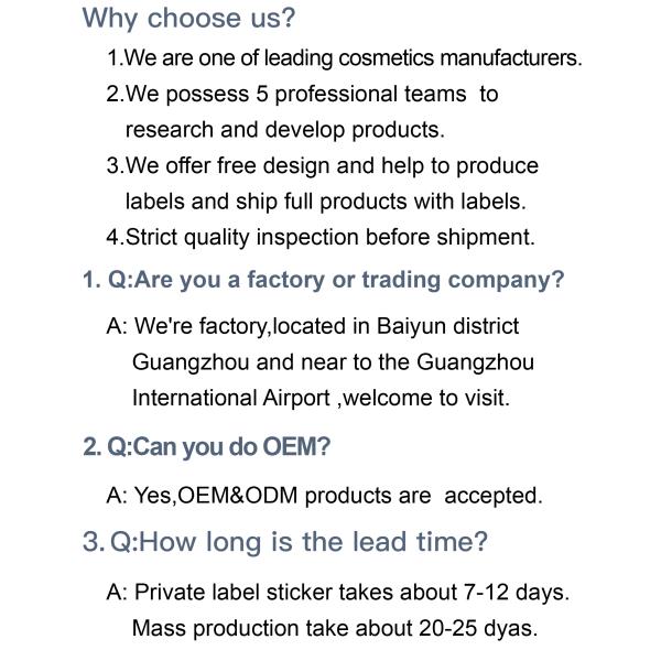 ODM Moisturizer Beard Growth Essential Oil Hair Growth Serum