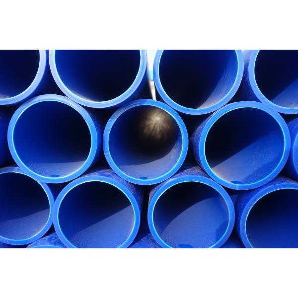 high wear resistance UHMWPE Plastic Pipe With 0.25-2.5MPa Pressure Resistance