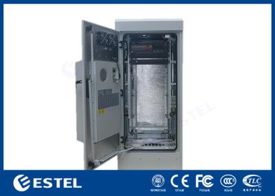 Anti corrosion 19 clôture extérieure extérieure de batterie des Cabinets 1200W de télécom de pouce
