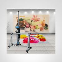 High Speed UV Inkjet Floor Wall Printing Machine For Eco Friendly Art Culture School Living Room Office Printing