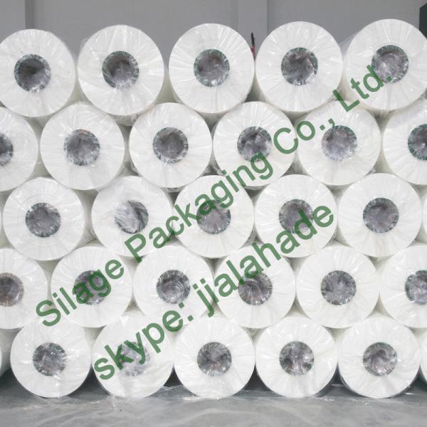 White Silage Wrap Film, 750mm*25mic*1800m, LLDPE round roll Stretch Wrap Film/Stretch Film for Silage/Hay Wrap Film
