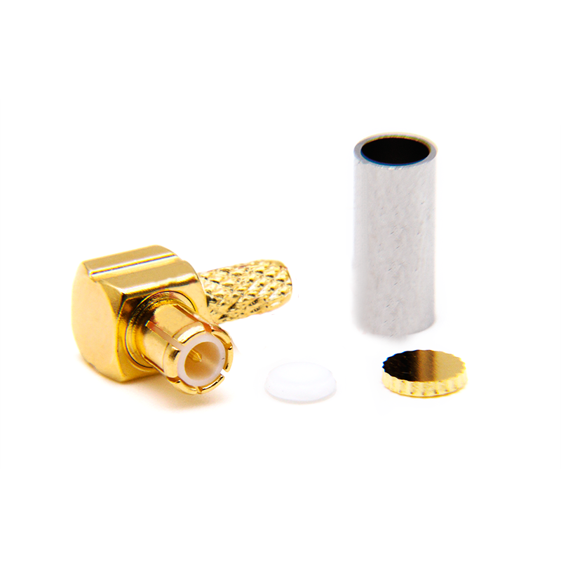 50 Ohm MCX Connector R/A MCX RF Connectors RG316/RG174 MCX-C-JW-1.5