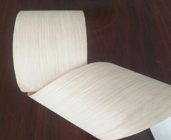 140mm Wide White Oak Profile Wrapping Veneer White Oak Wood Veneer Rolls for Furniture Doors and Windows