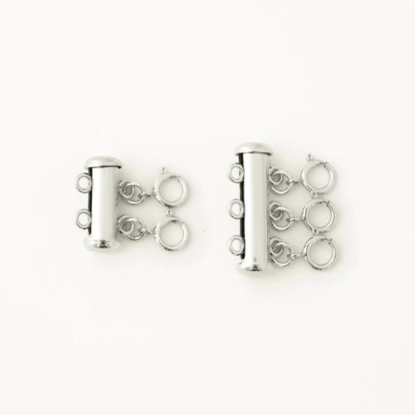 925 Sterling Silver Jewelry Newest 18K Gold Plated Layered Necklace charms