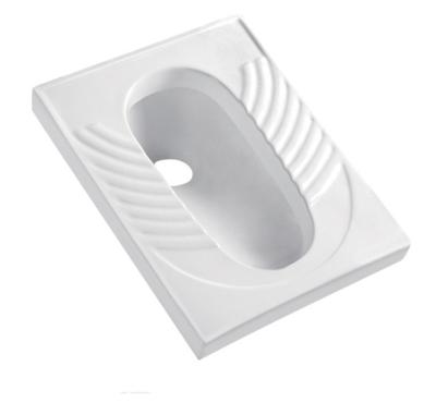 Modern S Trap Hindware Squatting Pan 600*460*220mm Without Tank