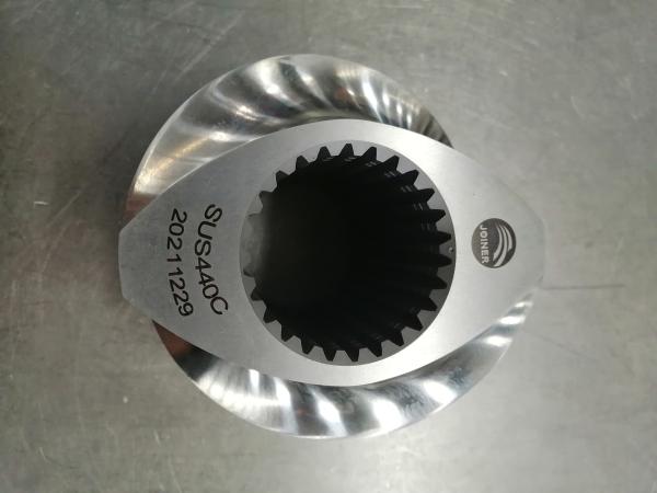SUS440C Twin Screw Extruder Components Screw Element by Joiner