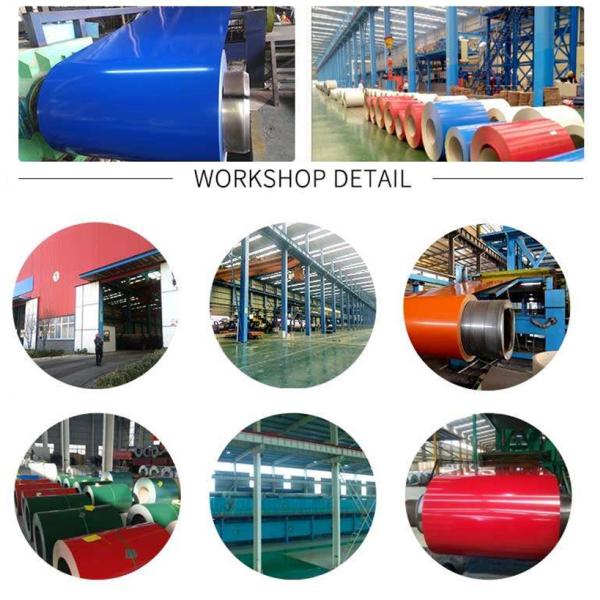 0.12мм Предварительно окрашенные оцинкованные стальные катушки PPGI Z275g/M2 Цвет покрытый имеет легкий вес, красивый внешний вид и хорошее