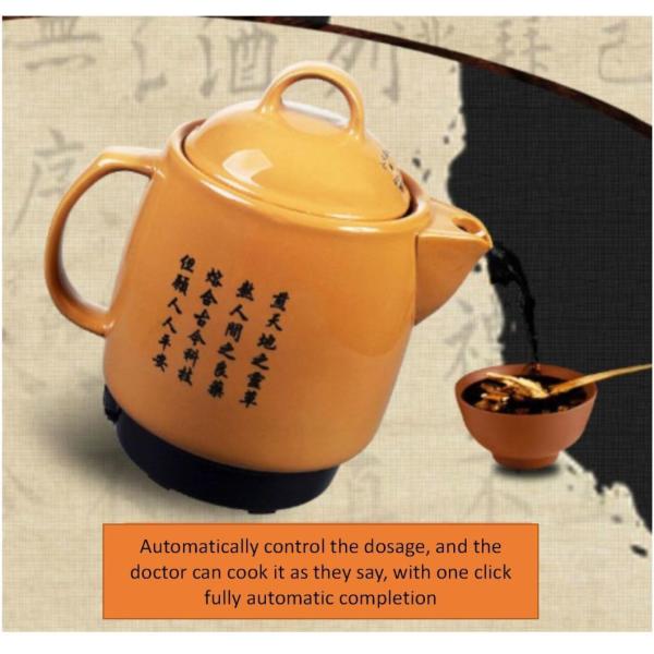 Portable Health Pot Decocting Traditional Chinese Medicine with and No Harmful Chemicals