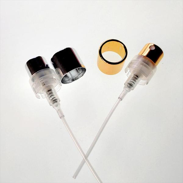 замороженные 50ml распыляют квадратные стеклянные флаконы духов с серебряным насосом