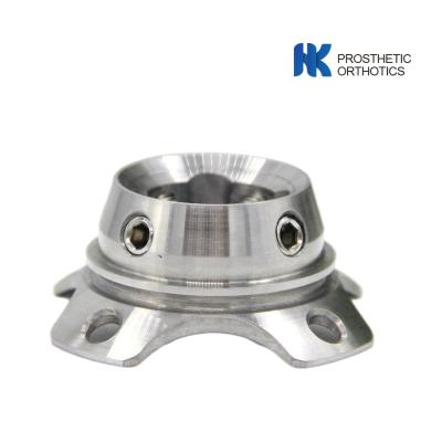 Componentes de próteses de membros inferiores - adaptador de quatro pontas (receptor piramidal) aço inoxidável 17-4