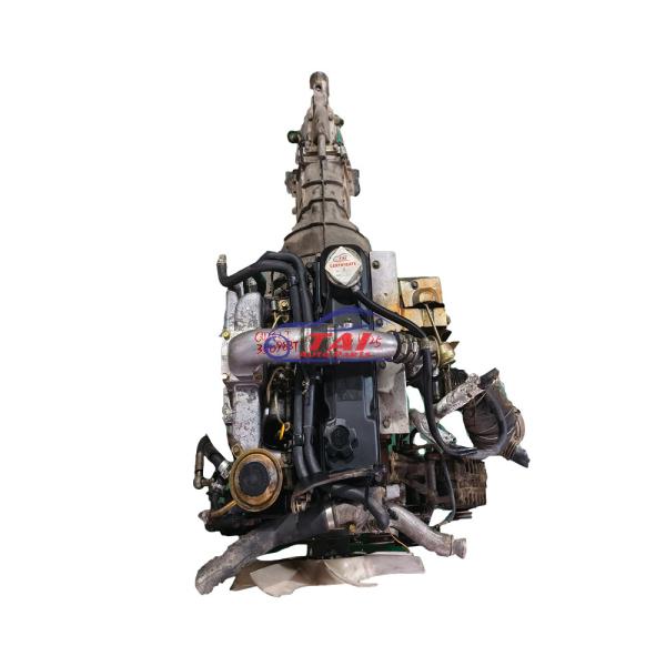Japanese QD32 Turbo Nissan Engine Parts Diesel Engine With Gearbox For Nissan Cabstar