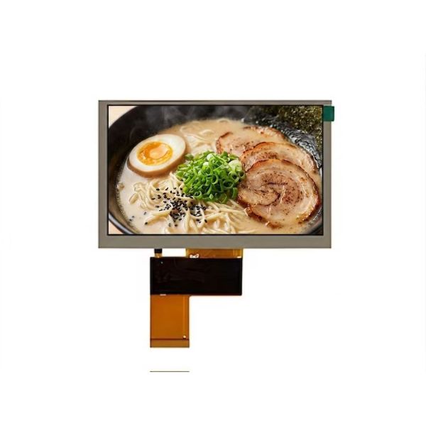 5.0 Inch IPS Wide Viewing Angle 800x480 Resolution Office Automatic TFT LCD