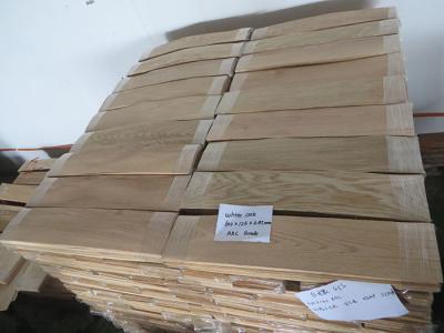 60cm Length Natural Oak Wood Flooring Veneer 0.02mm Thick 12% Moisture