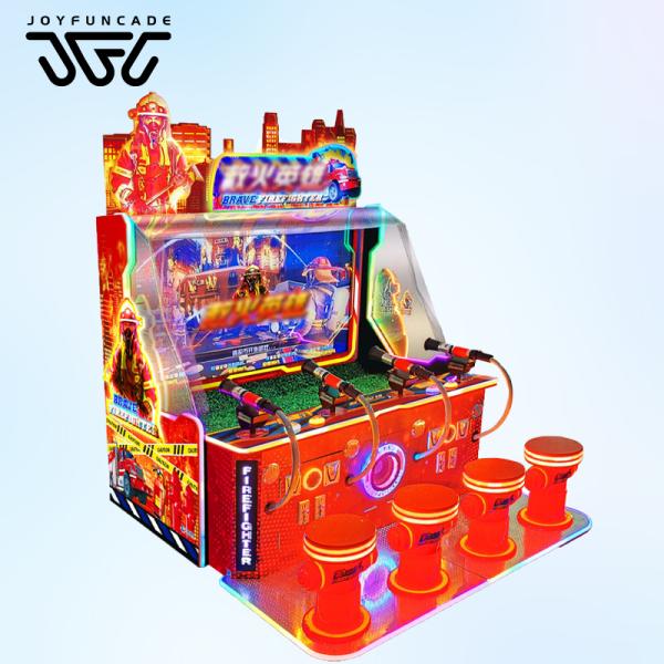 4-Player Coin-Operated Fire Shooting Arcade Game for Amusement Parks