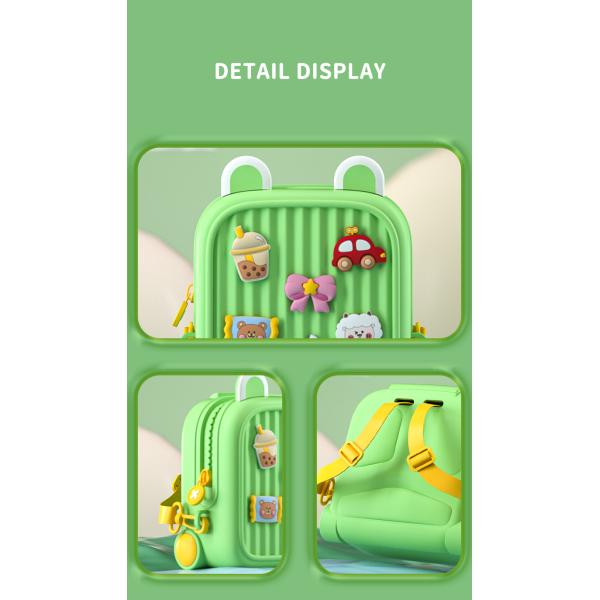 KOOOL Protection de la colonne vertébrale sac à dos école imperméable pour les enfants EVA