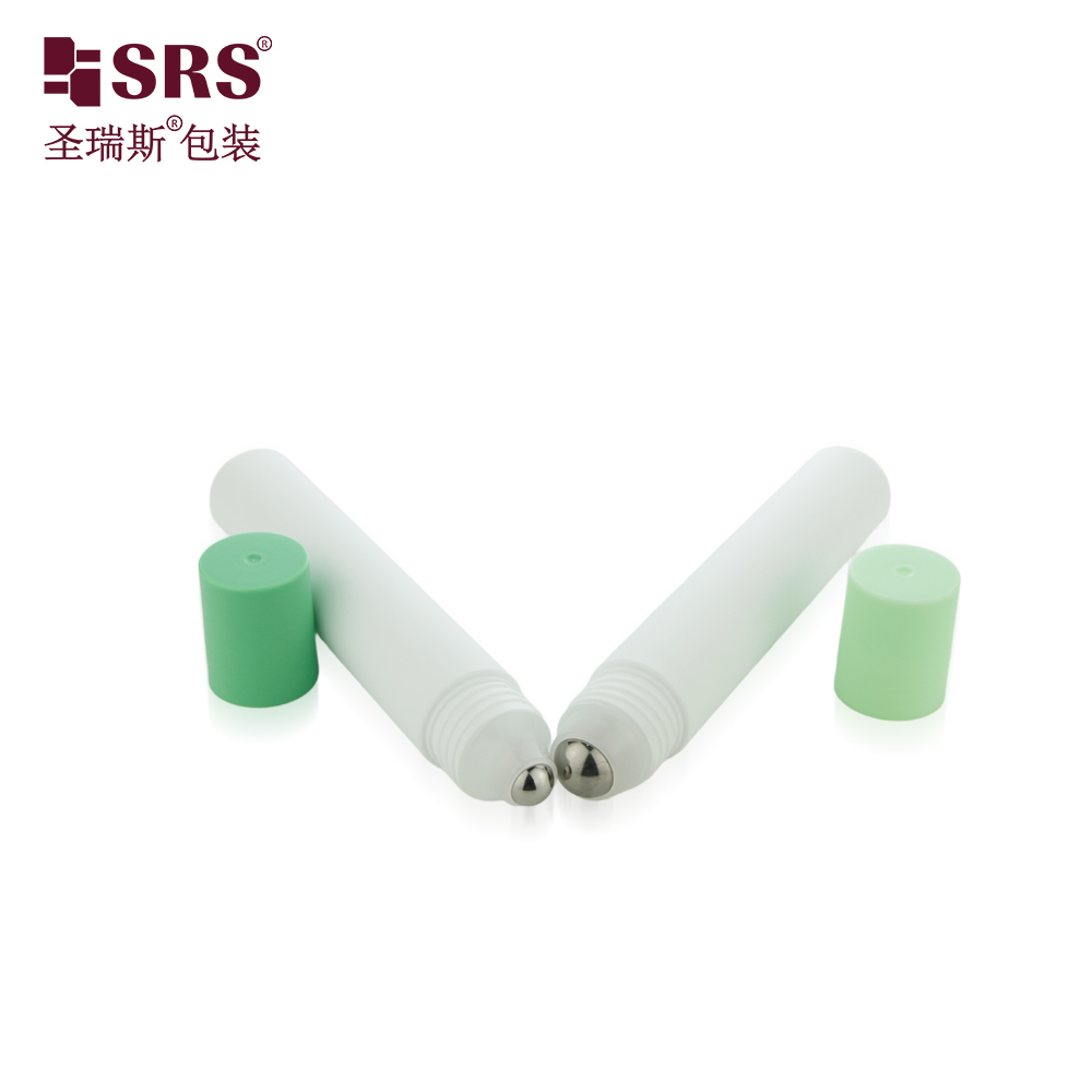 RPPF 30ML New Arrival Plastic Hair Essence Serum Roller Steel Ball Bottle