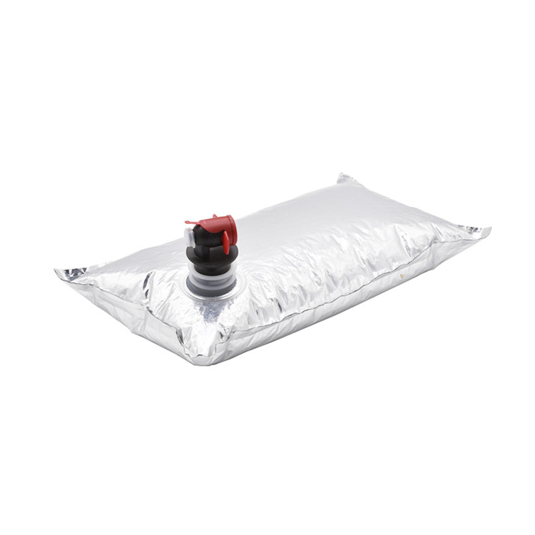 сумка Bib Spout алюминиевой фольги 5L в коробке для распределителя вина 2 бутылок