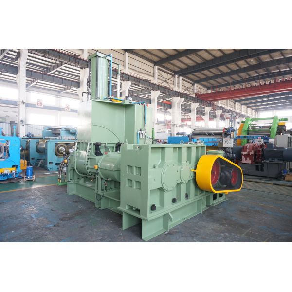 PLC Controlled Rubber Internal Mixer with Hard Chrome Plated Rotors and Jacket Structure Mixing Chamber