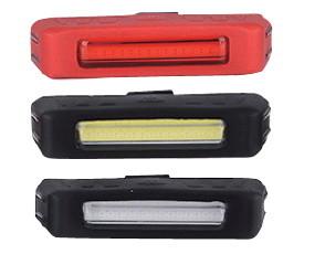 Colored Led Rechargeable Rear Bike Lights Waterproof For Night Mountain Riding