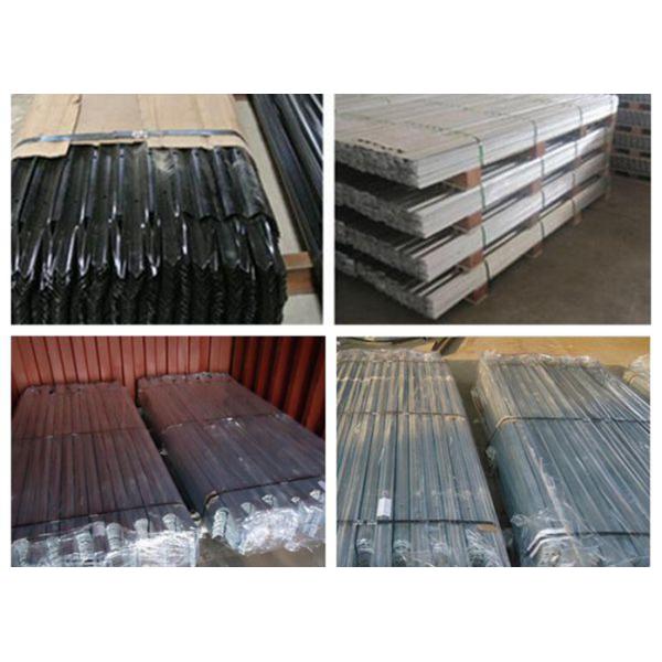W Type Palisade Security Fence / Decorative Metal Palisade Fence Panels