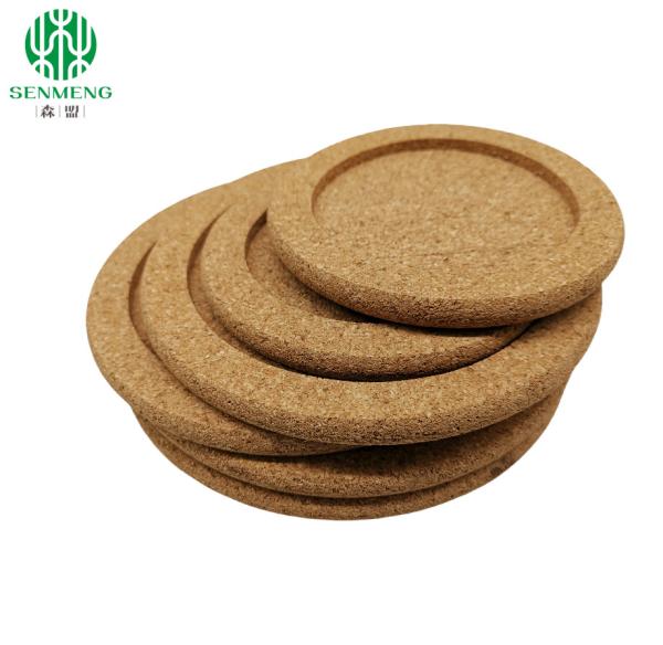 Custom Ceramic Pot Holder Anti-Slip Promotion Gift Cork Placemats
