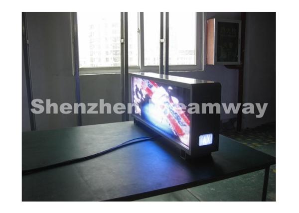 Customized Taxi LED Display 5 mm Epistar LED and 3500 nits Brightness