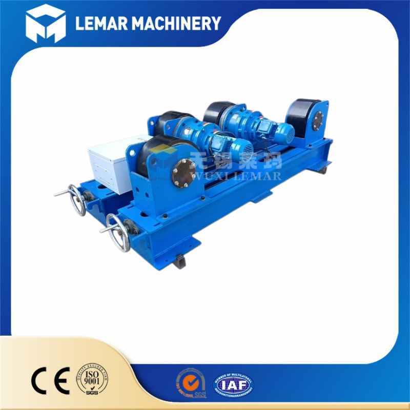 Light Duty 5T Adjustable Welding Rotator With Polyurethane Rollers