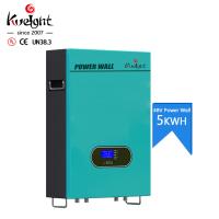 Batería montada en la pared casera 48v 100ah Bms de la batería de litio del almacenamiento de energía Lifepo4