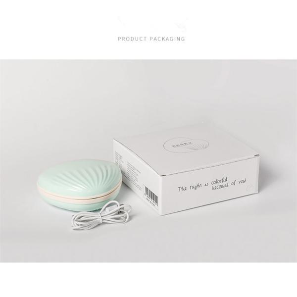 Dropshipping Amazing Magic Rainbow Projector Lamp Night Light Shell Rainbow Projector Room Decoration For Kids