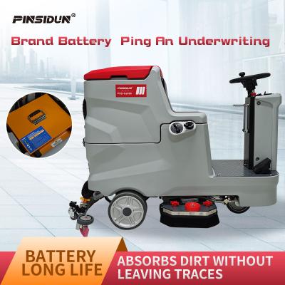 Rideable Industrial Floor Machine Autonomous Scrubber
