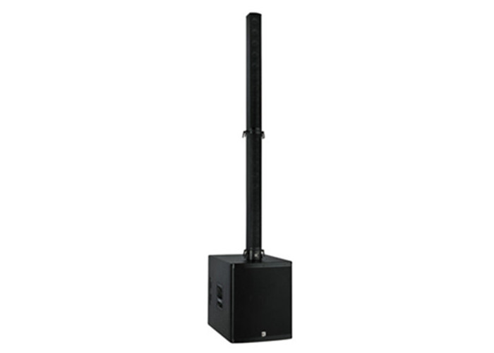 White Painting Pro Line Array Column Speaker Box  , Weatherproof Speaker System