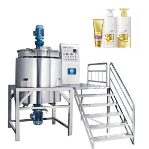CE GMP Standard Homogeneous Tank Liquid Detergent Making Machine Cosmetic Lotion
